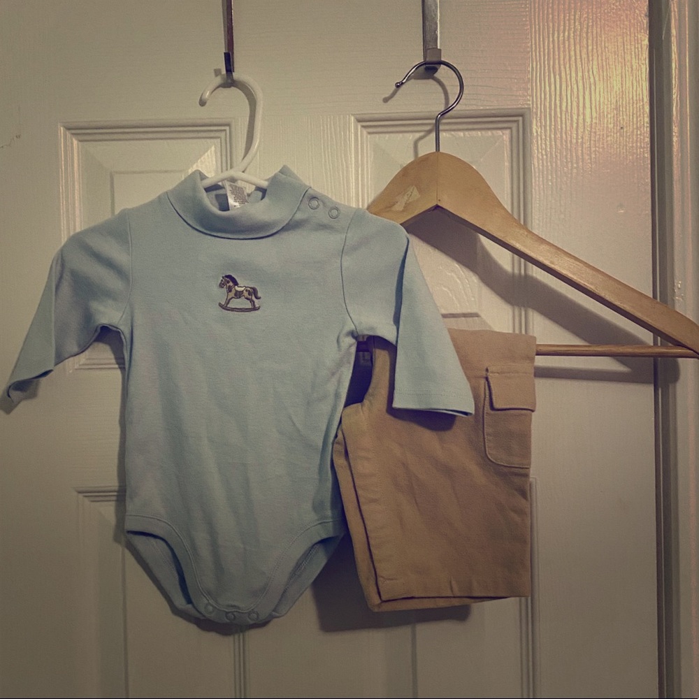 NWT Janie and Jack Bodysuit and Pants w/ Shoes